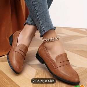 Casual Brown Loafers